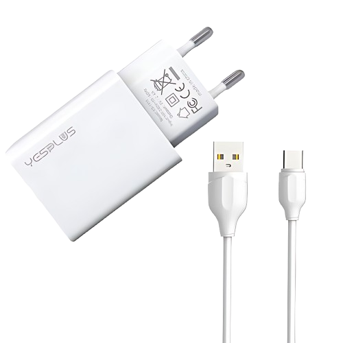 YS-1117 Fast Charging Type-C Cable With Adapter