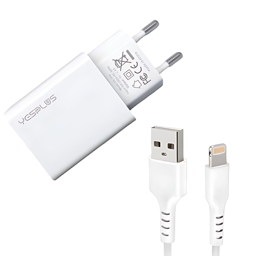 YS-1117 Fast Charging Iphone Cable With Adapter